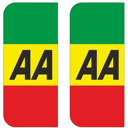 برچسب پلاک خودرو مستر راد مدل اسپرت