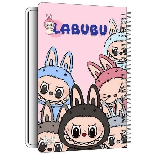 دفتر نقاشی مستر راد مدل لابوبو Labubu طرح فانتزی
