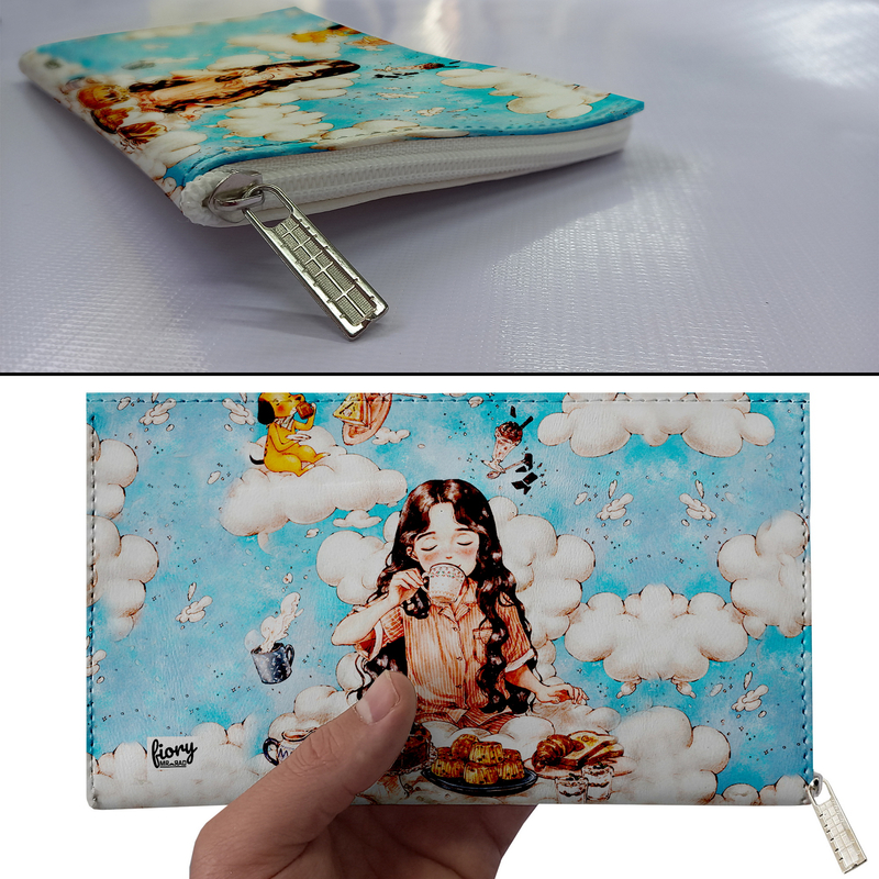 کیف لقمه مستر راد مدل دختر جنگل طرح عصرانه  چند رنگ