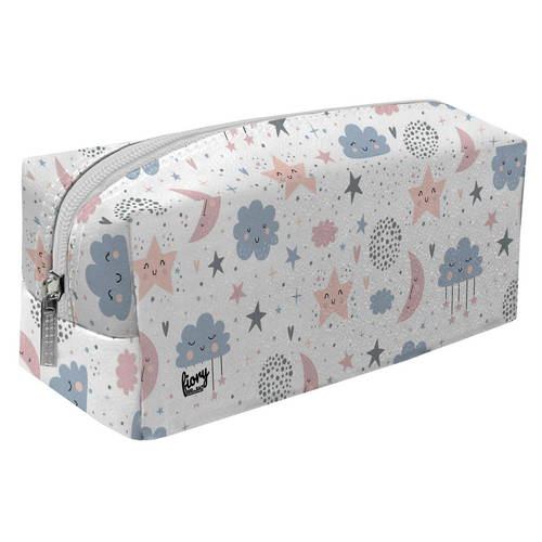 جامدادی مستر راد مدل تک  زیپ طرح ابر و ماه