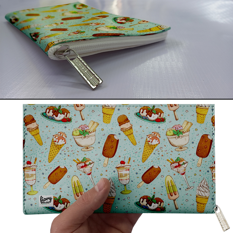 کیف لقمه مستر راد مدل فانتزی طرح بستنی  سبز