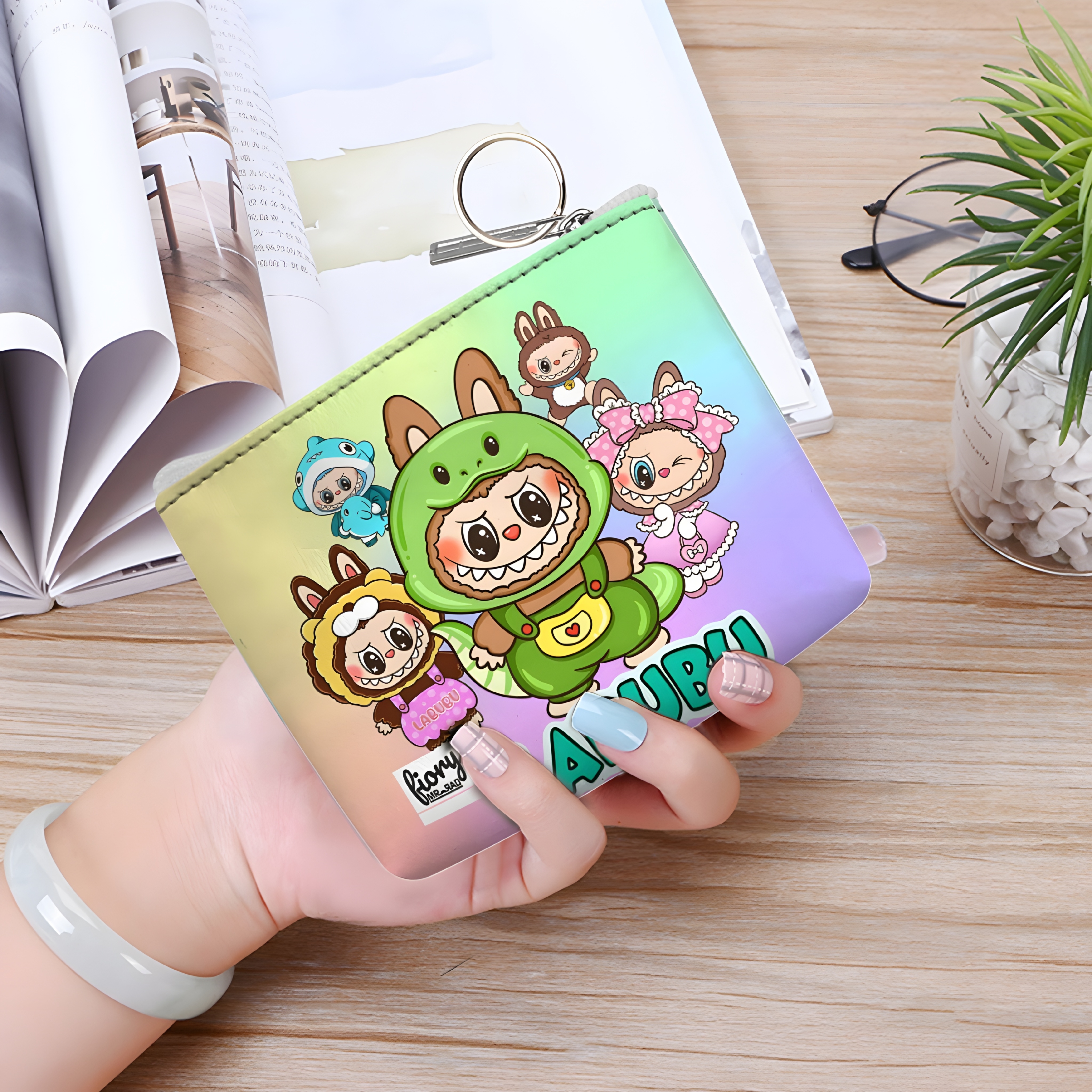 کیف پول دخترانه فیوری طرح لابوبو