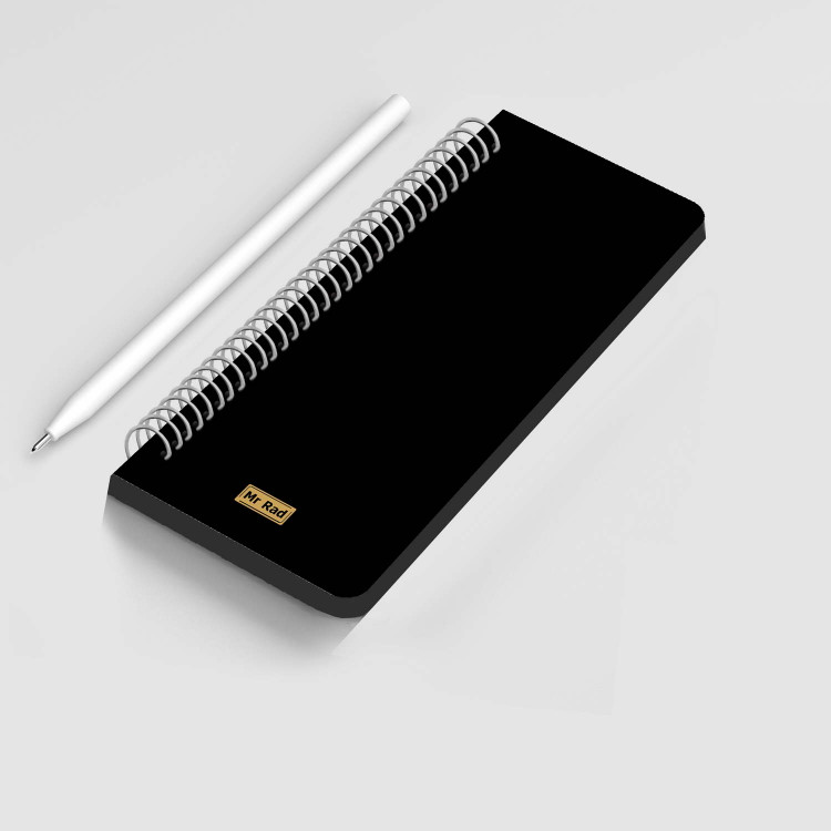 دفترچه یادداشت مستر راد طرح To Do List مدل پلنر مهر کد 1630 مشکی